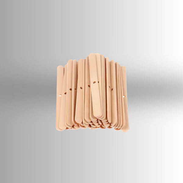 أعواد خشب تثبيت الفتيل