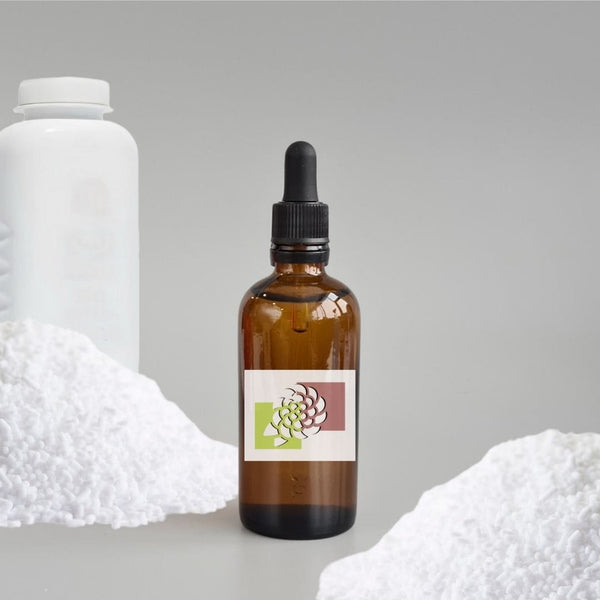 زيت بودرة الأطفال العطري